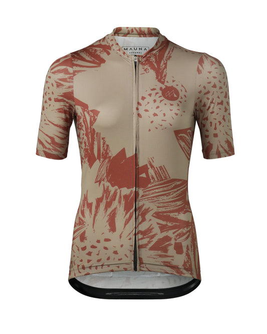 Women's Venti Force Sierra Cycling Jersey Burnt Orange